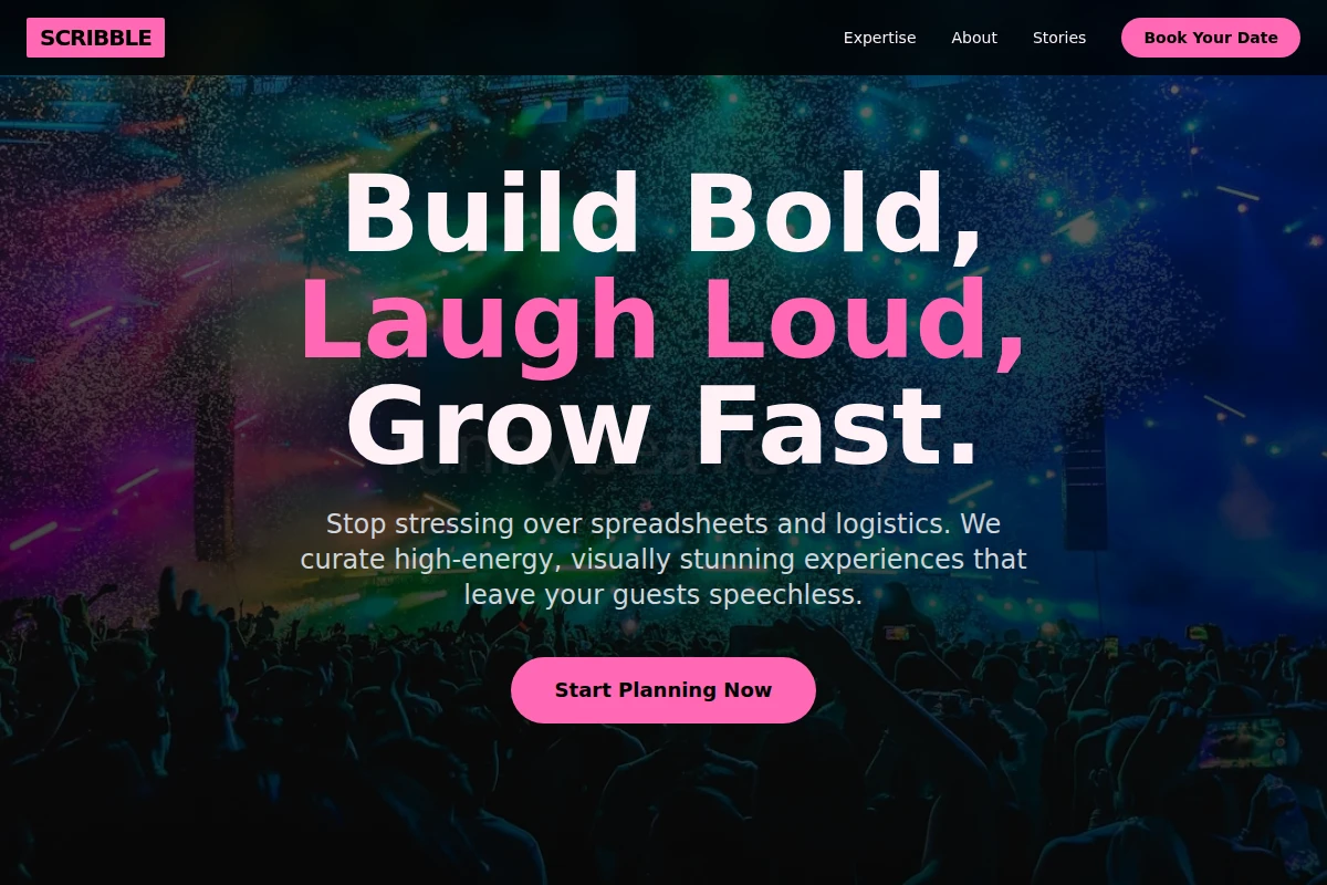 Scribble Event Planning